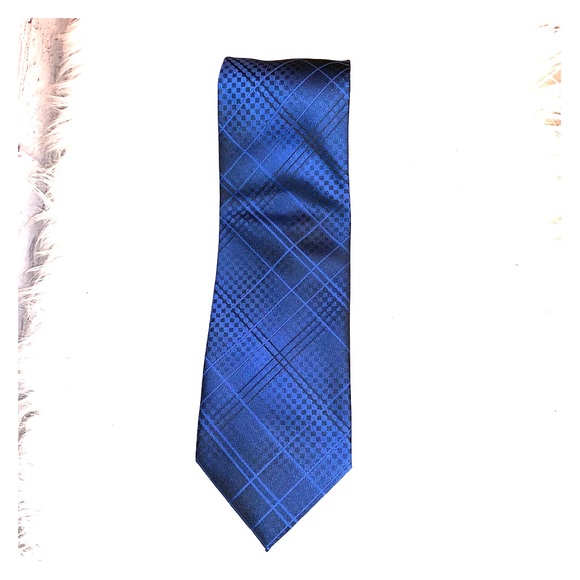 🇺🇸 Lloyd Attree & Smith London Blue Tie - Picture 2 of 5